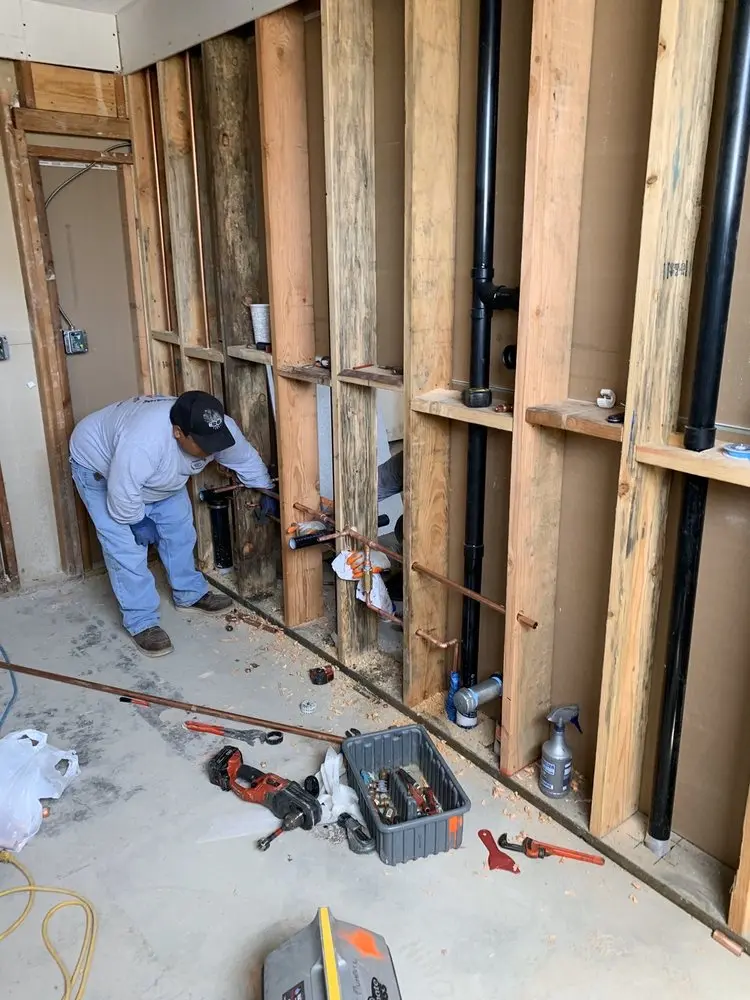 Commercial rough-in plumbing for Gas Line Repair in Gwynedd Valley